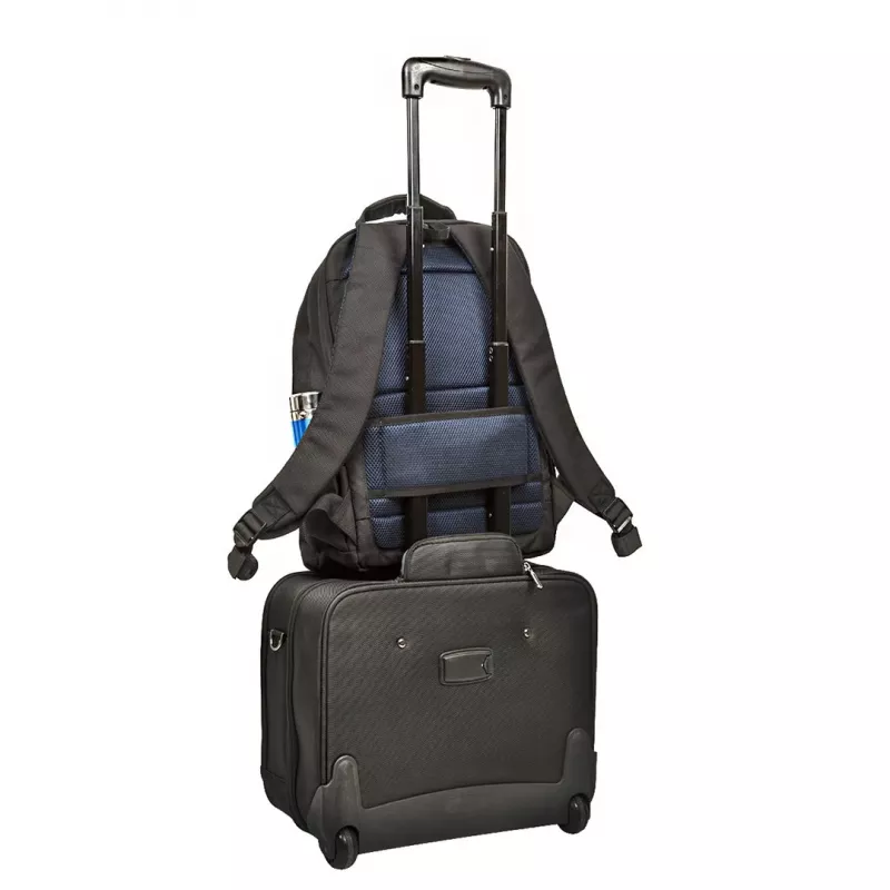 Mochila Rivacase Tegel 8460 preta poliéster