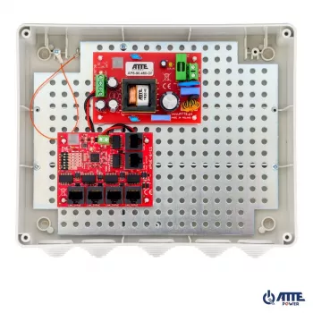 Kit de câmara IP Atte IP-5-11-L3 com 5 portas PoE e 1 uplink