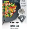 Wok Salter BW12267EU7 28 cm antiaderente, adequado a indução