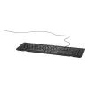 Teclado com fio de tamanho completo Dell KB216 — layout QWERTY nórdico, preto, USB
