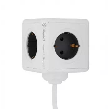 Extensão elétrica Tellur Power Cube Extended 4 tomadas 2 portas USB