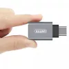 Adaptador de interface/género UNITEK Y-A025CGY USB Type-C para USB Type-A, metal