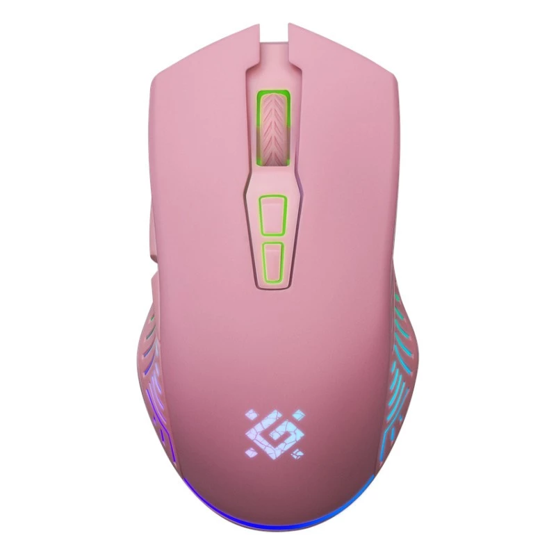 Rato gaming sem fios DEFENDER P ANDORA PINK interface