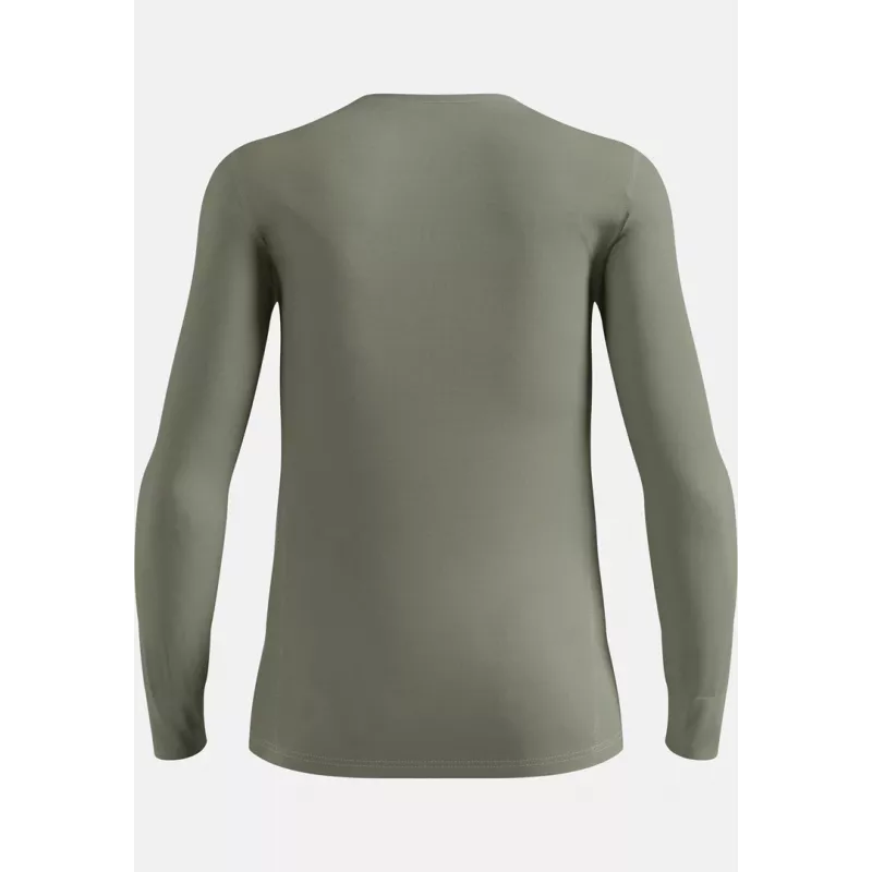 Roupa térmica de manga comprida ODLO BL TOP decote redondo m/l ACTIVE WARM, tamanho M, cinzento