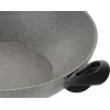 Wok Ballarini Ferrara FERR8KD.36D 36 cm, revestimento granito, duas pegas e tampa