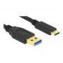 Cabo DeLOCK SuperSpeed USB (USB 3.2 Gen 2) Type-A para Type-C 2 m