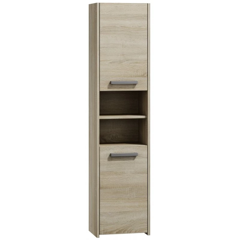 Top E Shop S40 SONOMA móvel de arrumação para casa de banho, carvalho