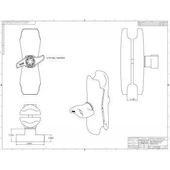 Braço de articulação dupla RAM Mounts RAM-D-201U