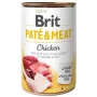 Brit Paté & Meat alimento húmido para cães com frango, 400 g