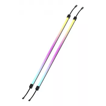 Tira LED CORSAIR LS430 Aurora — multicolor, 430×10×10 mm, pack de 2