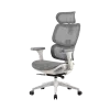Cadeira de escritório gaming Onex | Ventra Premium malha | branco
