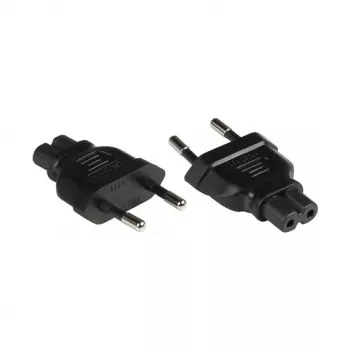 Good Connections Adaptador de rede ficha europeia para conector fêmea C7