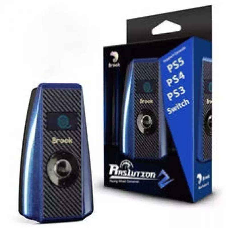 Conversor de volante de corrida Brook Gaming Ras1ution 2 FM00010314 para compatibilidade com volante