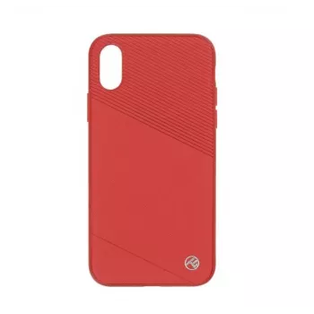 Capa Tellur iPhone X vermelha