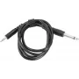 Cabo adaptador para guitarra elétrica Omnitronic 6,3 mm jack para 3,5 mm (modelo 13063458)