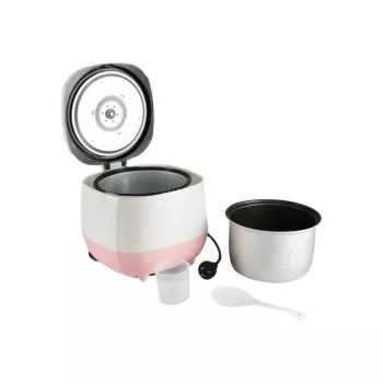 Panela de arroz Cuckoo CR-0632 1,08 L rosa, branco