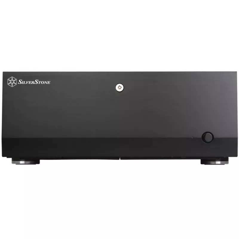 Caixa de computador SilverStone Grandia GD07 - Torre - SSI, preto