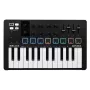 Controlador MIDI ARTURIA MiniLab 3 — teclado MIDI USB compacto de 25 teclas com saída MIDI, pads retroiluminados multicoloridos