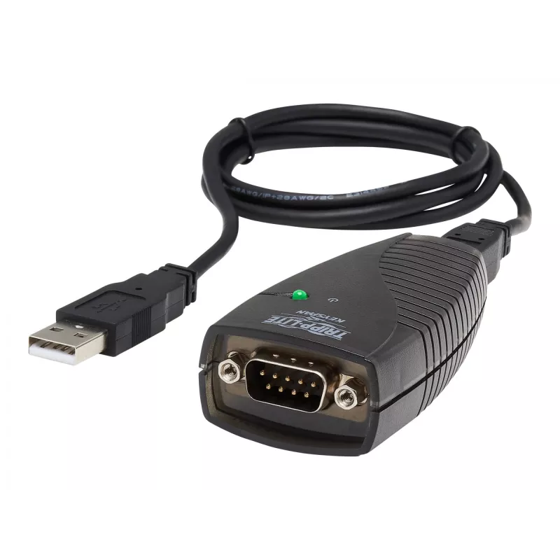 Adaptador USB para Série Tripp Lite USA-19HS Keyspan - Ficha USB-A para ficha DB9 RS232 - 0,91 m - TAA (USA-19HS)