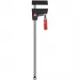 Aperto Bessey UniKlamp UK100, 1000 mm de comprimento, 80 mm de abertura, preto/vermelho