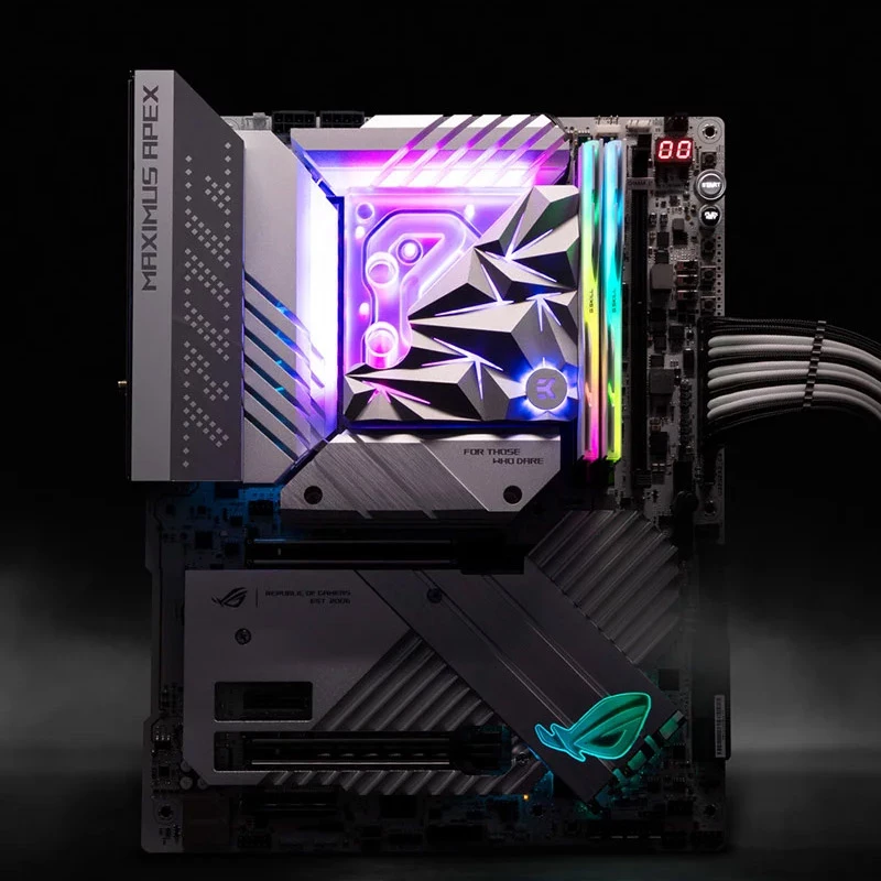 EK Water Blocks EK-Quantum Velocity² Edge D-RGB - 1700/1851 edição especial prateado