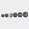 Mala de viagem The North Face Base Camp Duffel M - stone slab/granite cinzento
