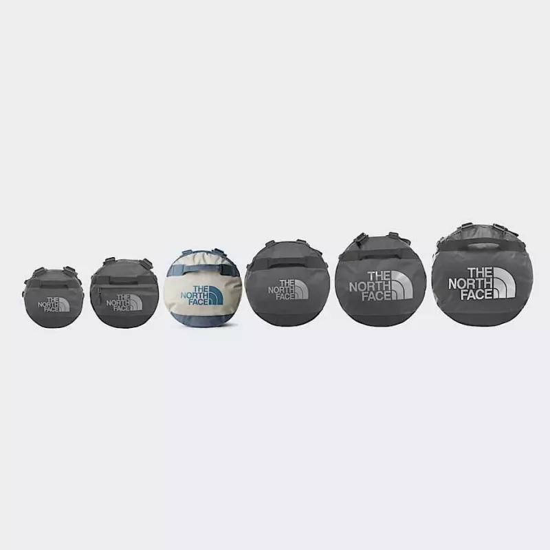 Mala de viagem The North Face Base Camp Duffel M - stone slab/granite cinzento