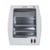 Aquecedor elétrico de quartzo ESPERANZA EHH010 400W/800W, branco, cabo de 1,2 m, botões, termostato ajustável