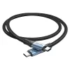 Cabo Vention USB 2.0 5A 240W 1 m PRETO USB-C para C