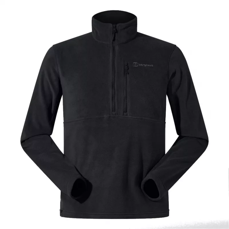 Sweatshirt de fleece com meio fecho Prism Polartec® BERGHAUS – homem, tamanho L (preto)