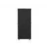 Armário rack 19 polegadas LANBERG FF01-8247-12BL, 47U, 800x1200 mm, porta frontal em vidro