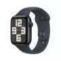 Apple Watch SE 2 GPS 44mm Bracelete desportiva M/L Smartwatch, Meia-noite (MXEK3ET/A)