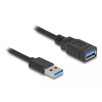 Cabo USB DeLOCK 90367 0,6 m USB A preto