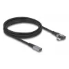 Cabo USB DeLOCK 81148 2m USB-C preto 20 Gbit/s