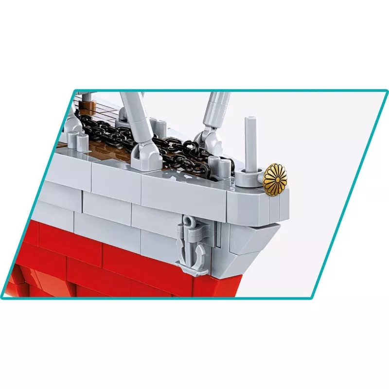 Conjunto de blocos COBI IJN Akagi porta-aviões 3573 peças