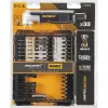 Conjunto de pontas DeWalt FlexTorq DT70782-QZ, 33 un., design McLaren, com adaptador angular