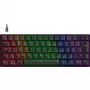 Teclado gaming mecânico Speedlink ATMOS RGB — layout compacto, retroiluminação RGB