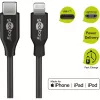 Cabo de carregamento e sincronização Goobay Lightning para USB-C 0,5 m