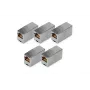 Acoplador modular RJ45 Digitus DN-93901-5 5 unid. dourado prateado