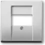 Busch Jaeger 1710-0-3765 Placa de parede/tampa de interruptor aço inoxidável (1710-0-3765)