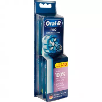 Oral-B Pro Sensitive Clean Cabeças de escova de substituição, 10 unidades