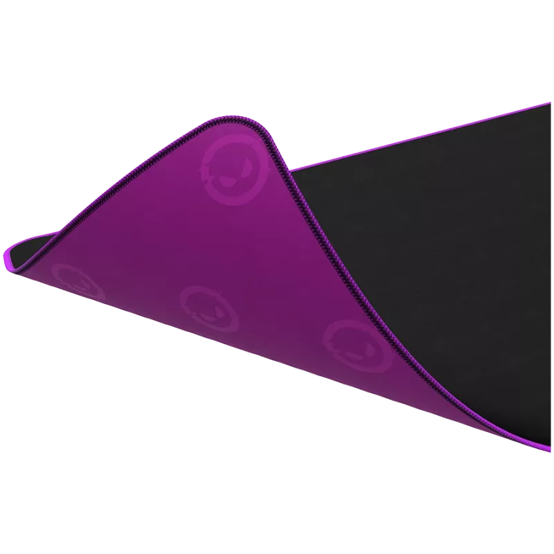 Lorgar Main 319, tapete de rato gaming, superfície de alta velocidade, base de borracha antiderrapante roxa, tamanho: 900 mm x 360 mm x 3 mm, peso 0,6 kg