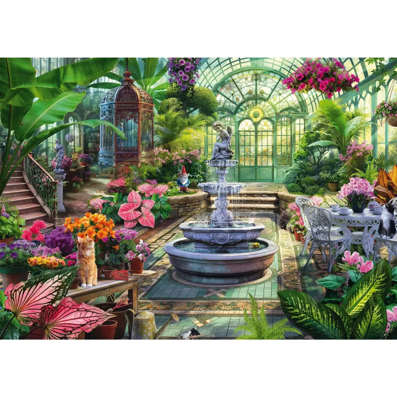 Jeff Haynie: Victorian Greenhouse, puzzle 1000 peças