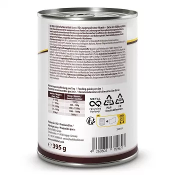 WOLFSBLUT VetLine Gastrointestinal Duck - Alimento húmido para cães - 395g