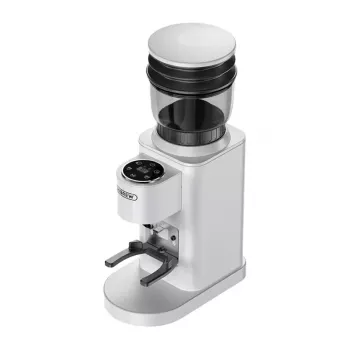 Moinho elétrico de cereais HiBREW G7 (branco) – moinho doméstico compacto para malte e cereais