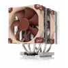 Arrefecedor de ar Noctua NH-D9 TR5-SP6 4U — arrefecedor de CPU de 92 mm com ventoinha dupla para sTR5, aletas de alumínio, base de cobre, 2500 rpm