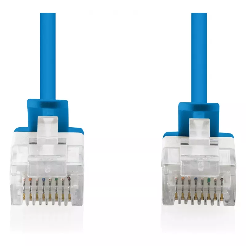 Cabo de rede CAT6 U-UTP fino — DIGITUS, 3 m, preto