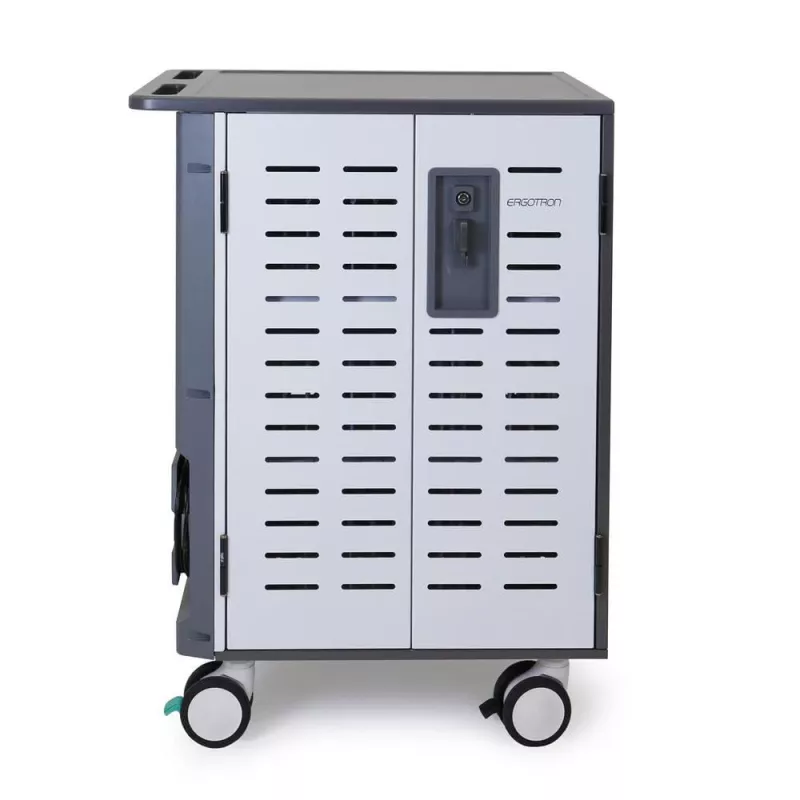 Ergotron Zip40 - Carrinho (apenas carregamento) - para 40 tablets / portáteis - tamanho do ecrã: até 39,6 cm (até 15,6 polegadas)