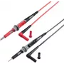 VOLTCRAFT MS-4PS Cabo de medição de segurança 4 mm ficha de segurança ponta de prova 1,00 m Preto, Vermelho 1 unidade (MS-4PS)