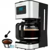 Coffee 66 Smart Plus, máquina de filtro preto/aço inoxidável, programável